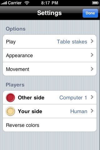 Скриншот из игры iGammon - 4