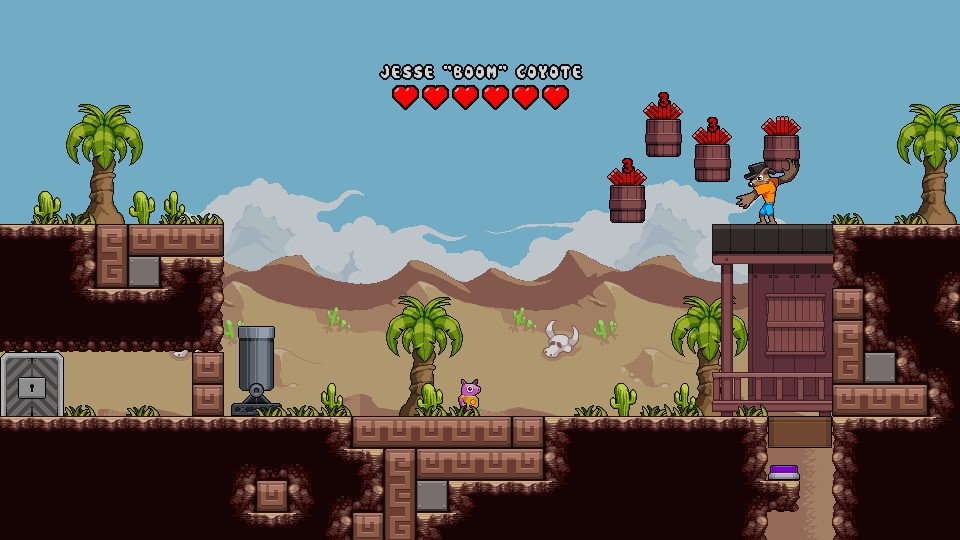 Скриншот из игры Squishy the Suicidal Pig - 5