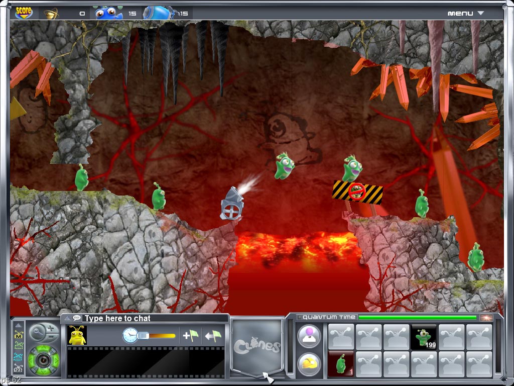 Скриншот из игры Clones - 2