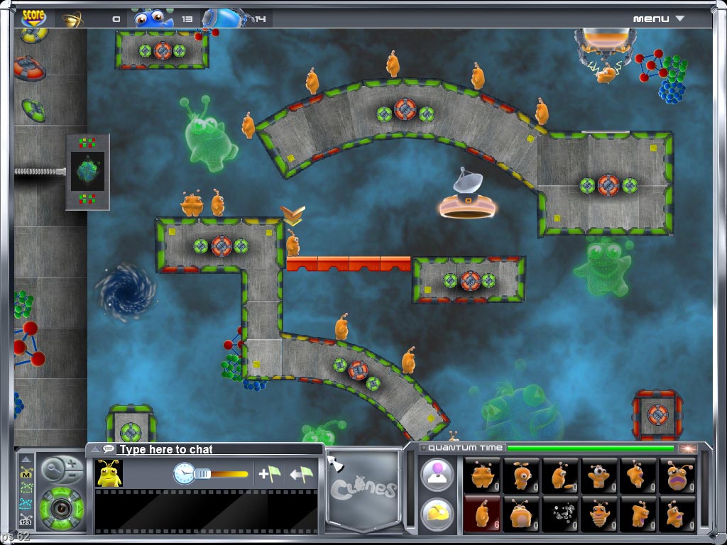 Скриншот из игры Clones - 3