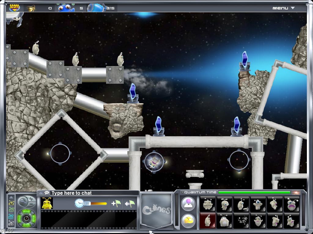 Скриншот из игры Clones - 4