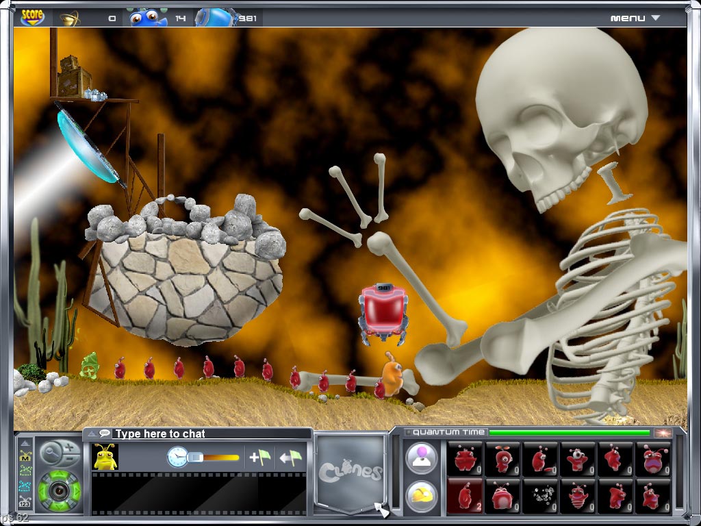 Скриншот из игры Clones - 5