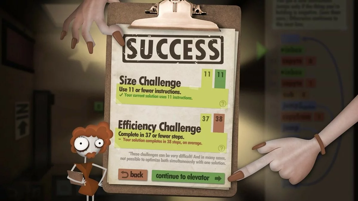 Скриншот из игры Human Resource Machine - 23