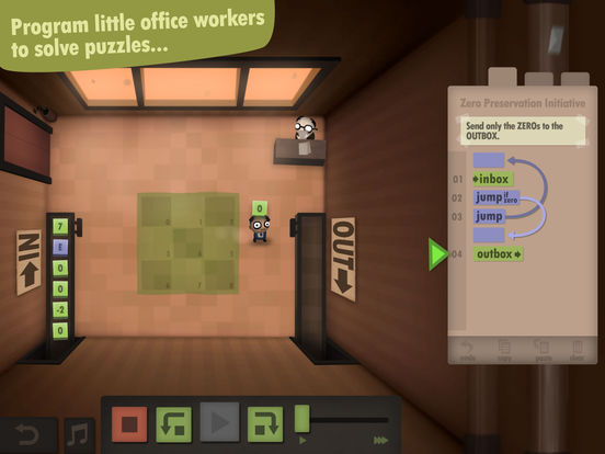 Скриншот из игры Human Resource Machine - 38