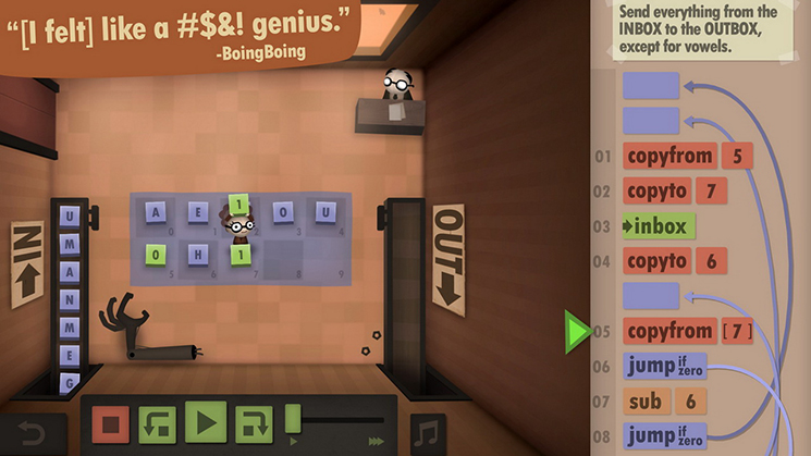 Скриншот из игры Human Resource Machine - 64