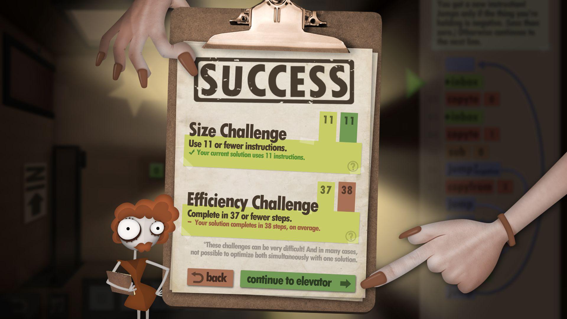Скриншот из игры Human Resource Machine - 93