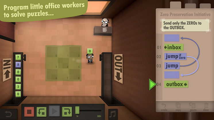 Скриншот из игры Human Resource Machine - 68