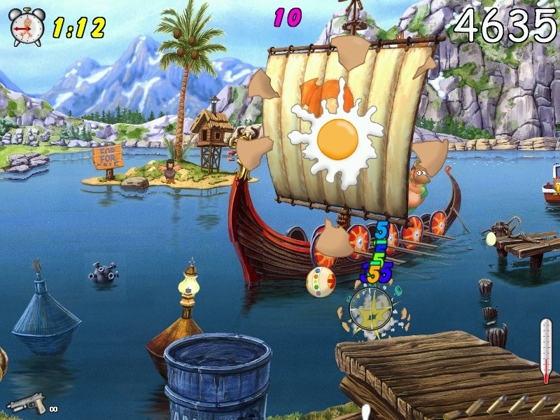 Скриншот из игры Chicken Shoot 2.5 - 2