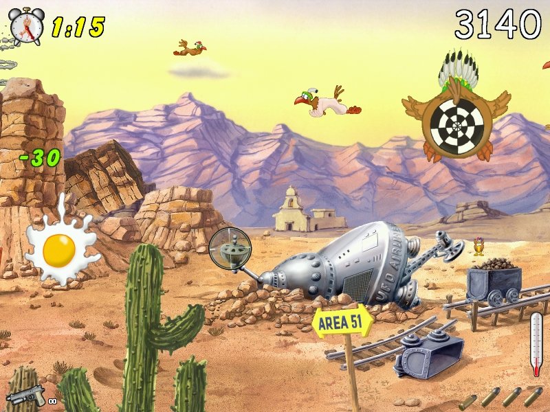 Скриншот из игры Chicken Shoot 2.5 - 3