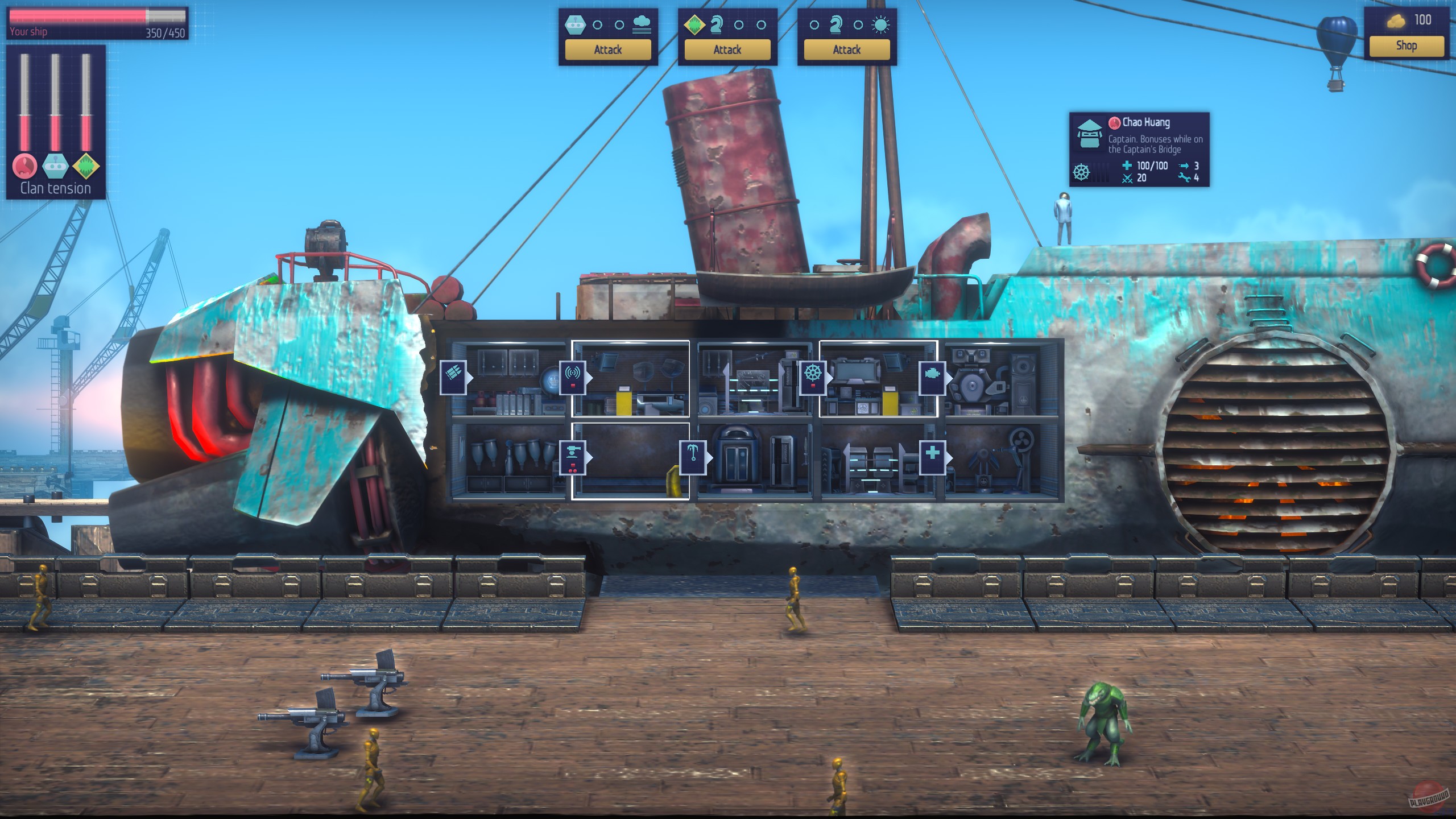 Скриншот из игры Black Baron - 18