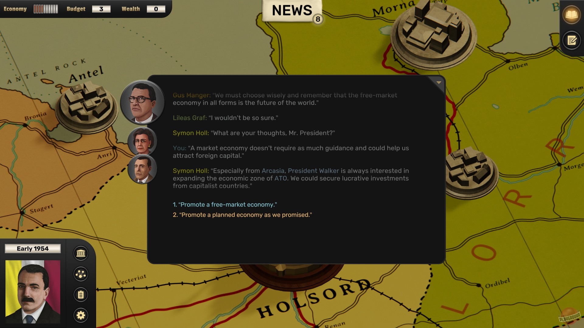 Скриншот из игры Suzerain - 37