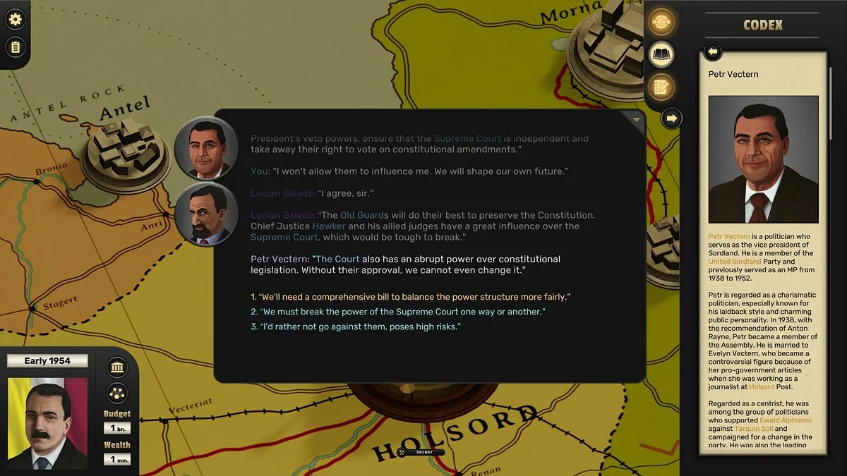 Скриншот из игры Suzerain - 43