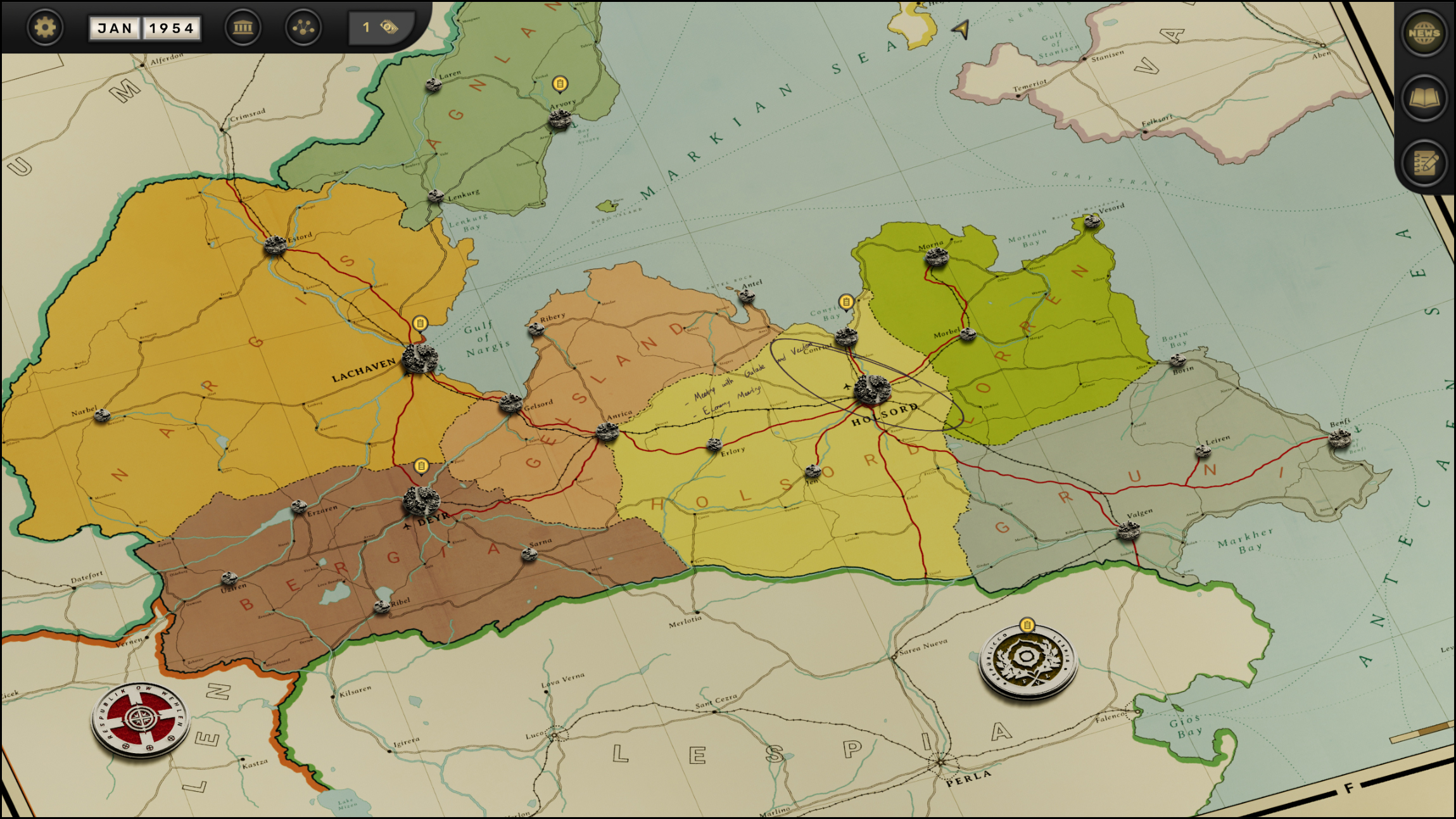 Скриншот из игры Suzerain - 24