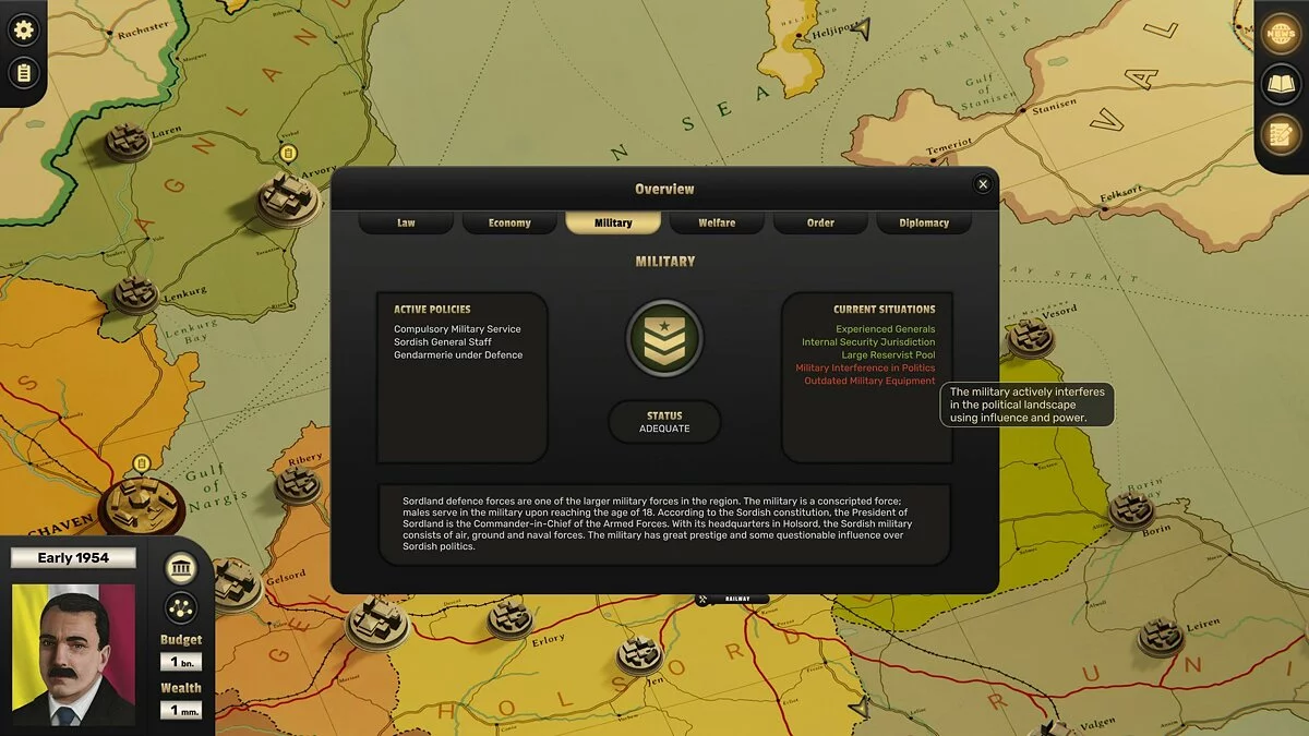 Скриншот из игры Suzerain - 35