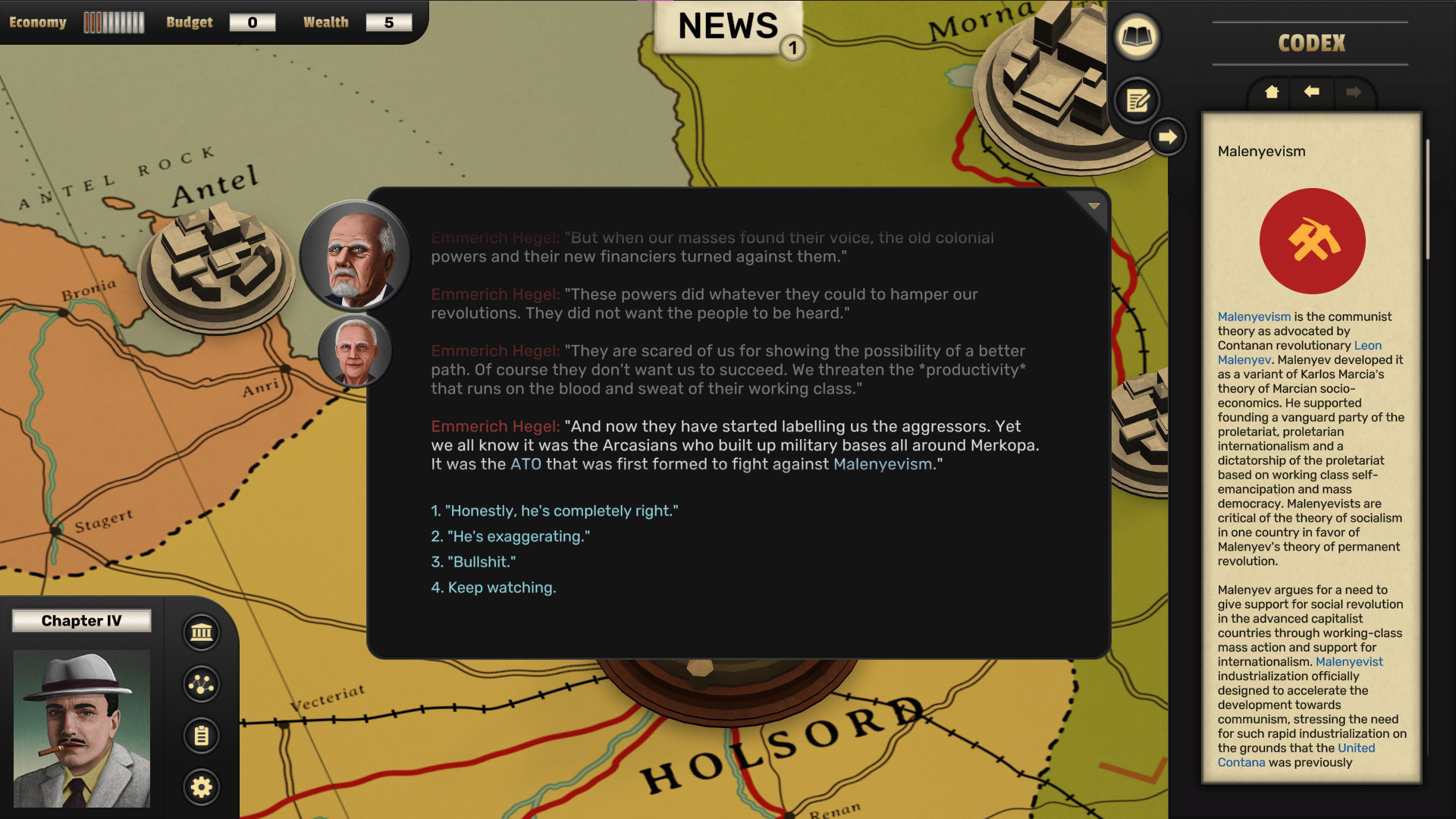 Скриншот из игры Suzerain - 39