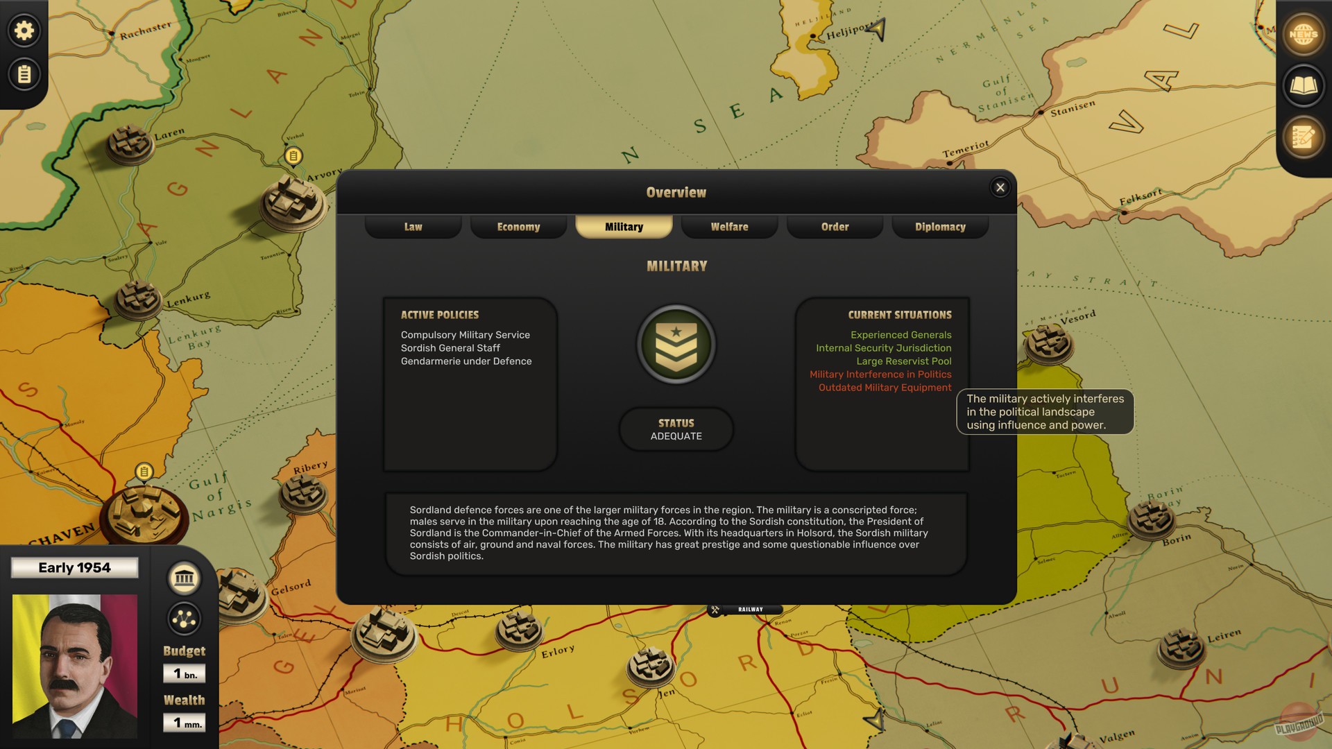 Скриншот из игры Suzerain - 19