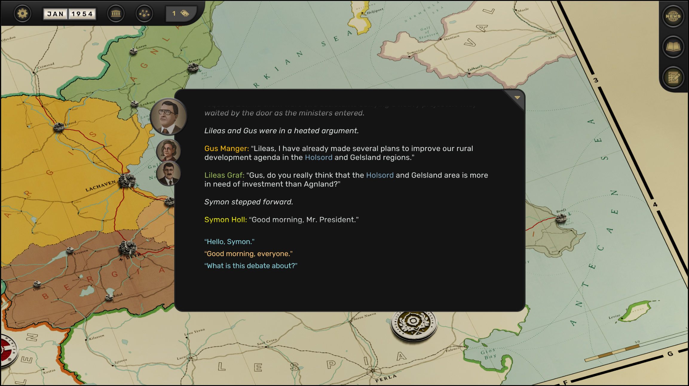 Скриншот из игры Suzerain - 13