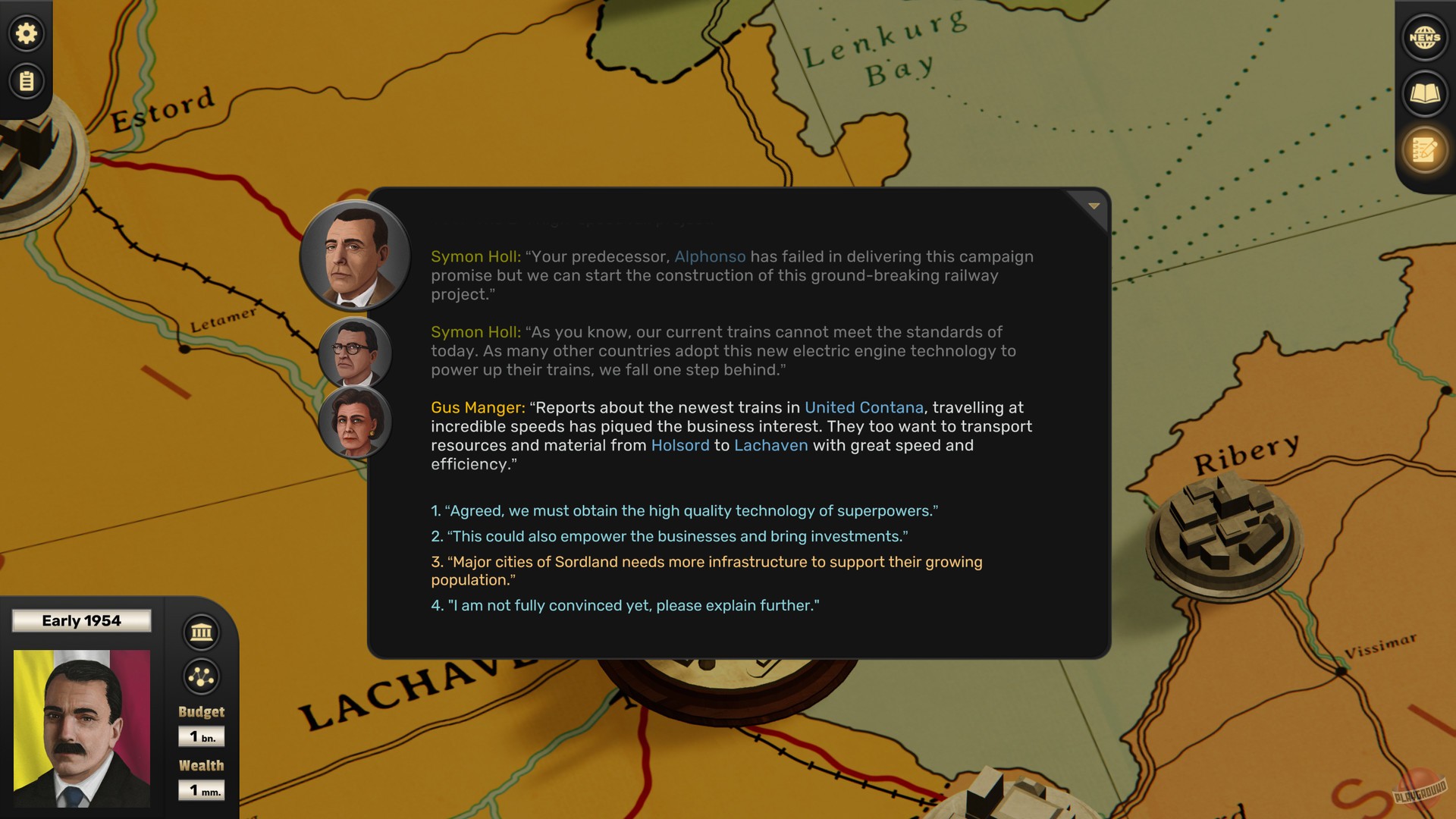 Скриншот из игры Suzerain - 18