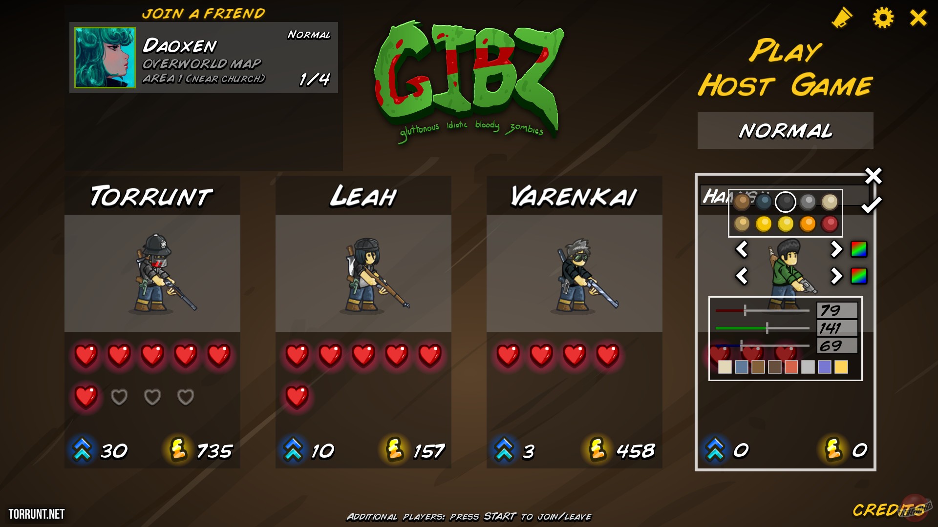 Скриншот из игры GIBZ - 35