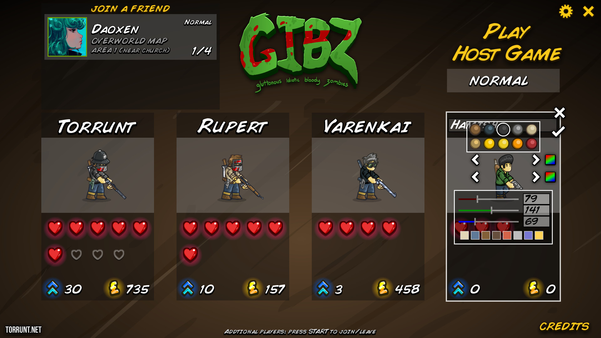 Скриншот из игры GIBZ - 34