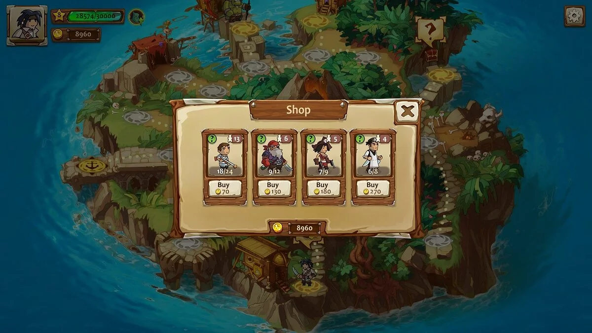 Скриншот из игры Braveland Pirate - 48