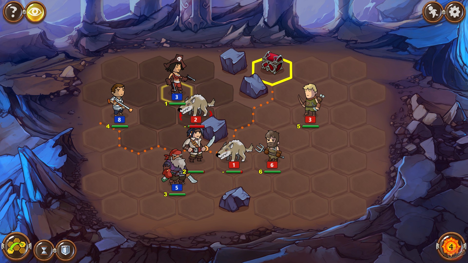 Скриншот из игры Braveland Pirate - 42