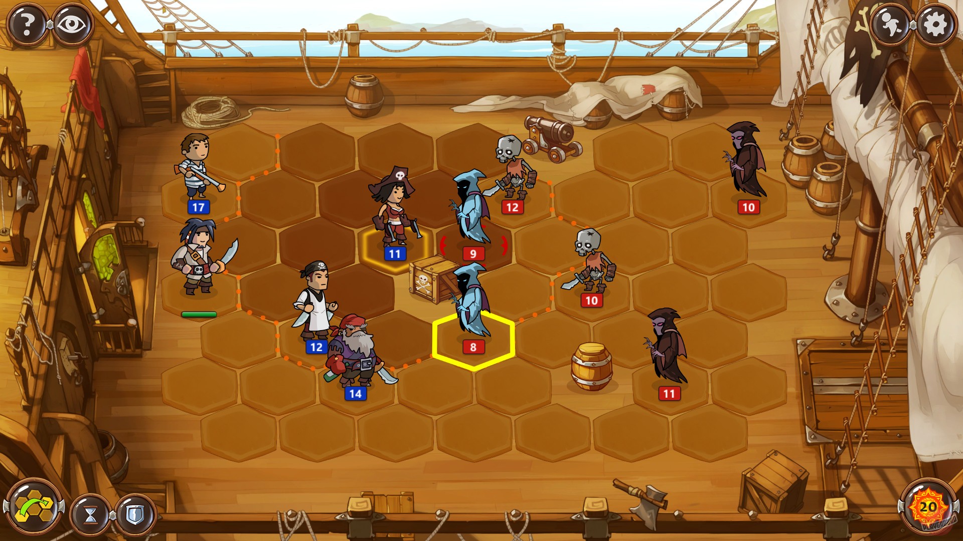Скриншот из игры Braveland Pirate - 27
