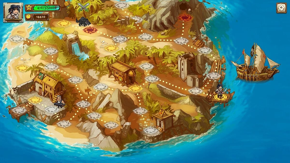 Скриншот из игры Braveland Pirate - 25