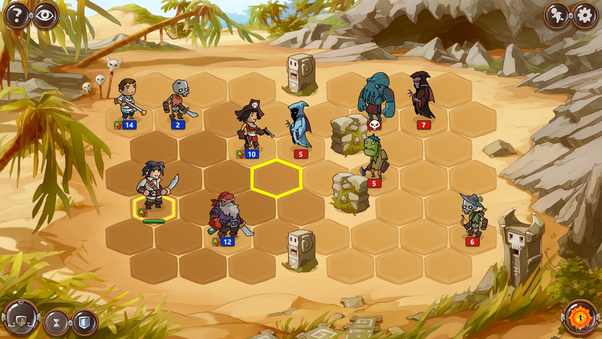Скриншот из игры Braveland Pirate - 34