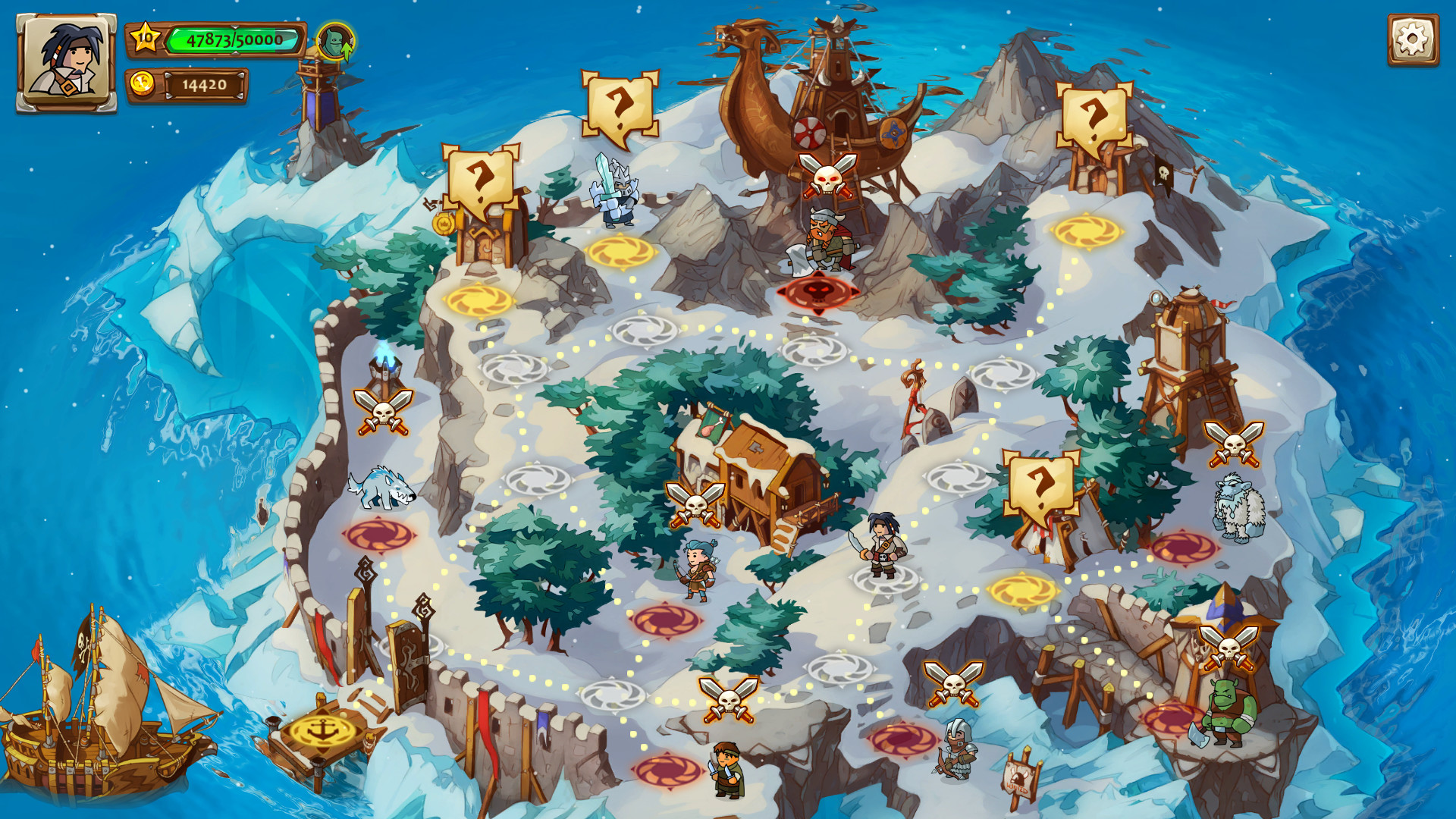 Скриншот из игры Braveland Pirate - 28