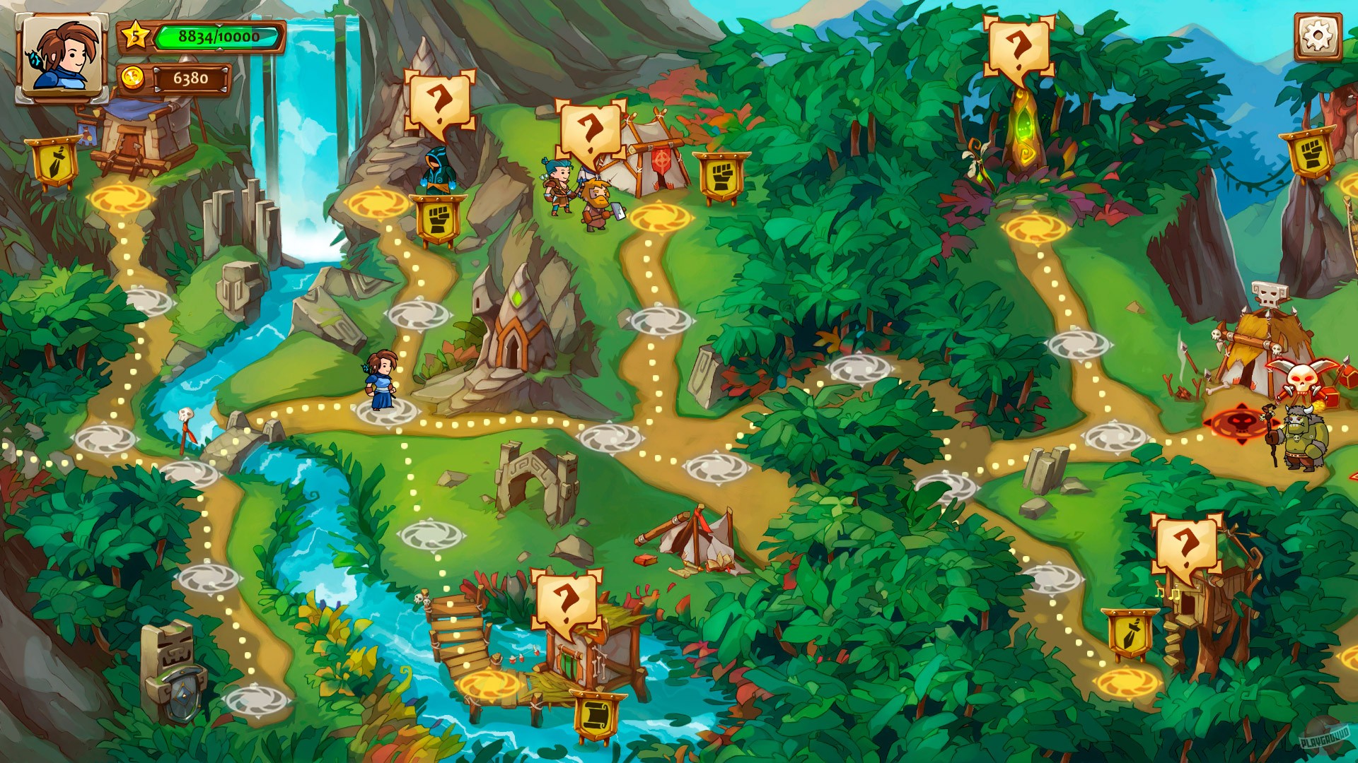 Скриншот из игры Braveland Wizard - 21