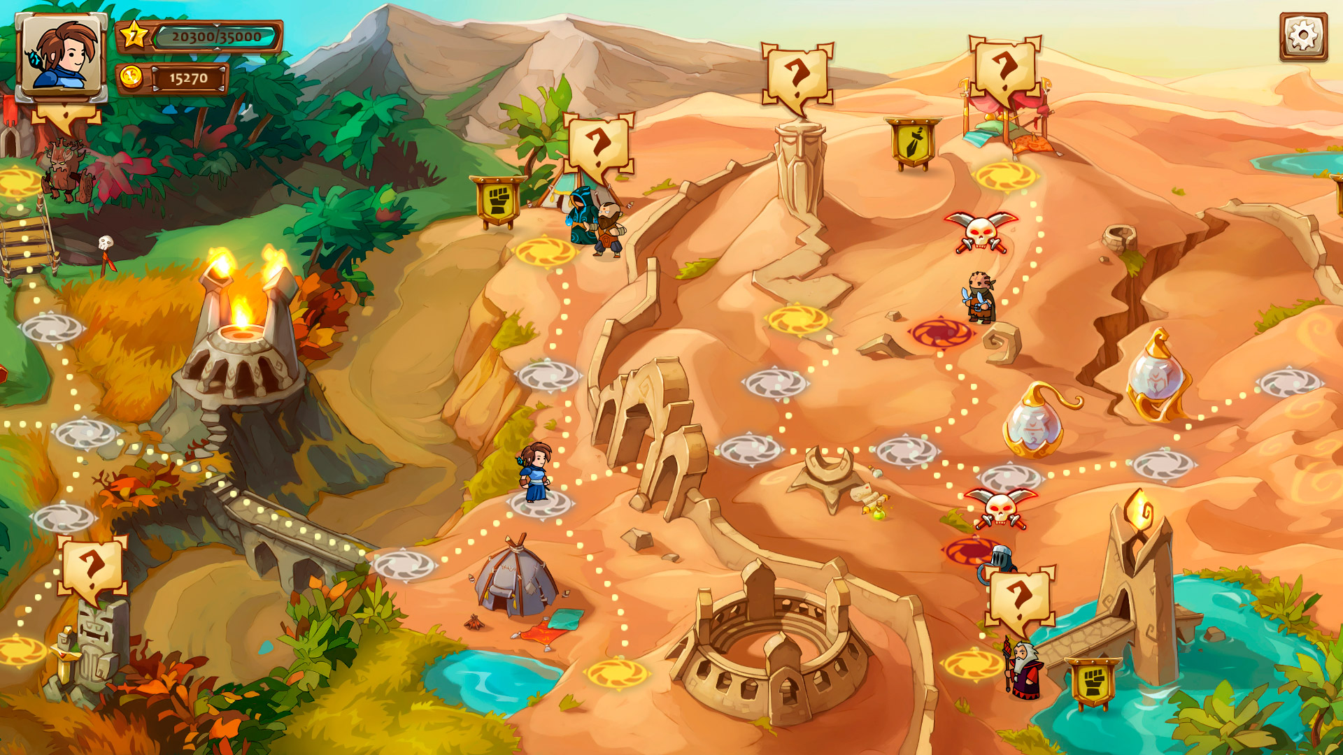 Скриншот из игры Braveland Wizard - 26
