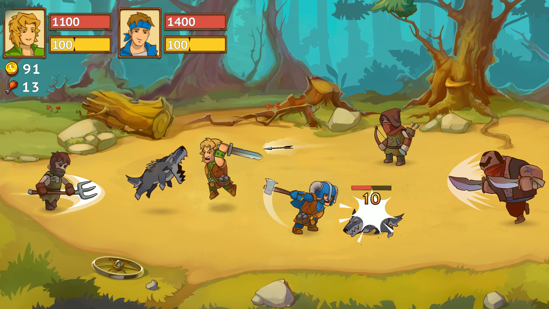 Скриншот из игры Knights of Braveland - 21