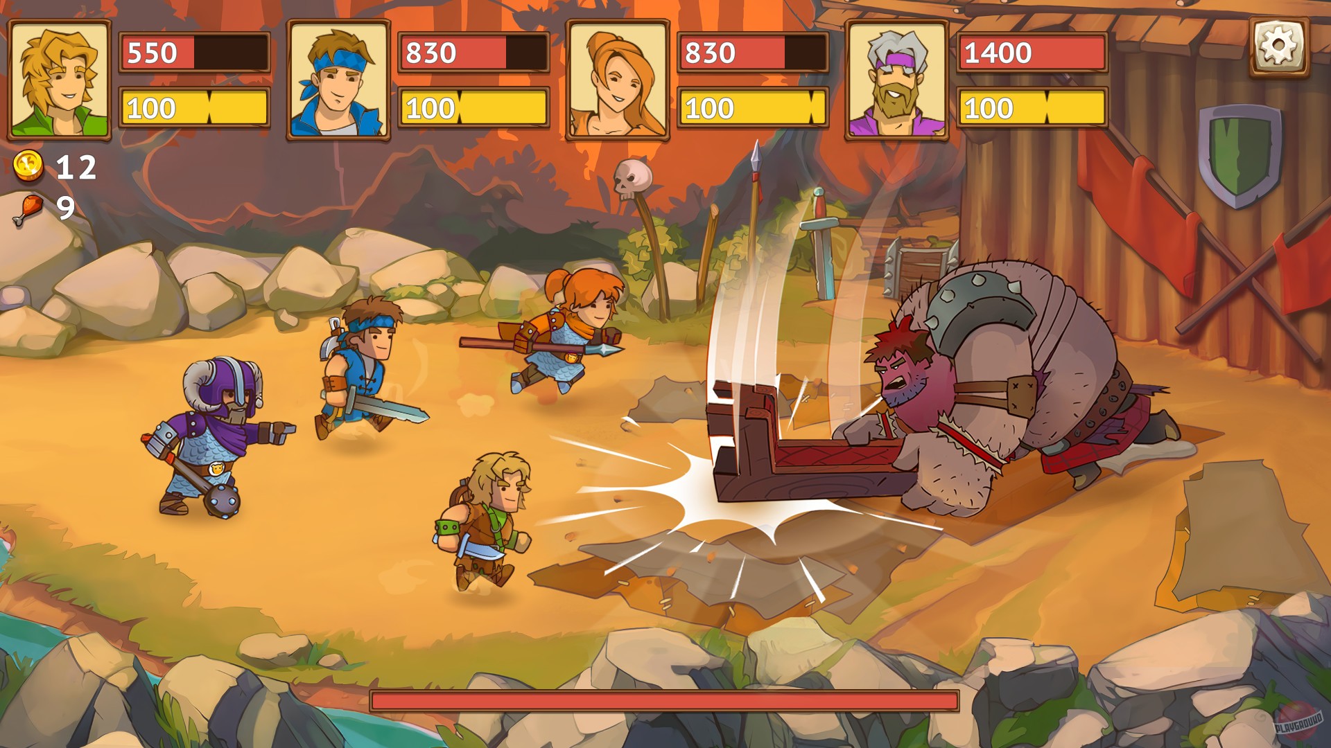 Скриншот из игры Knights of Braveland - 12