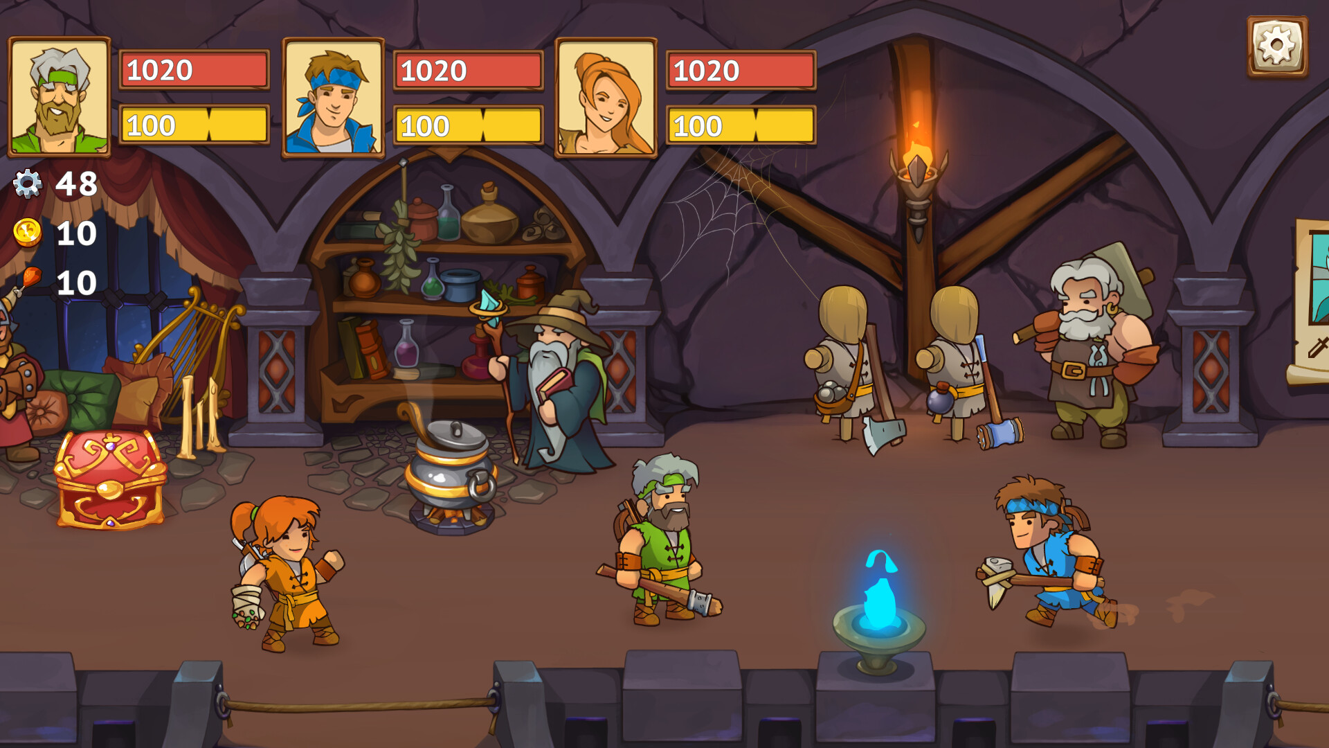 Скриншот из игры Knights of Braveland - 10