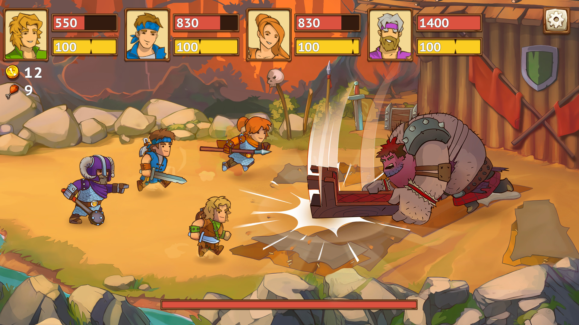 Скриншот из игры Knights of Braveland - 13