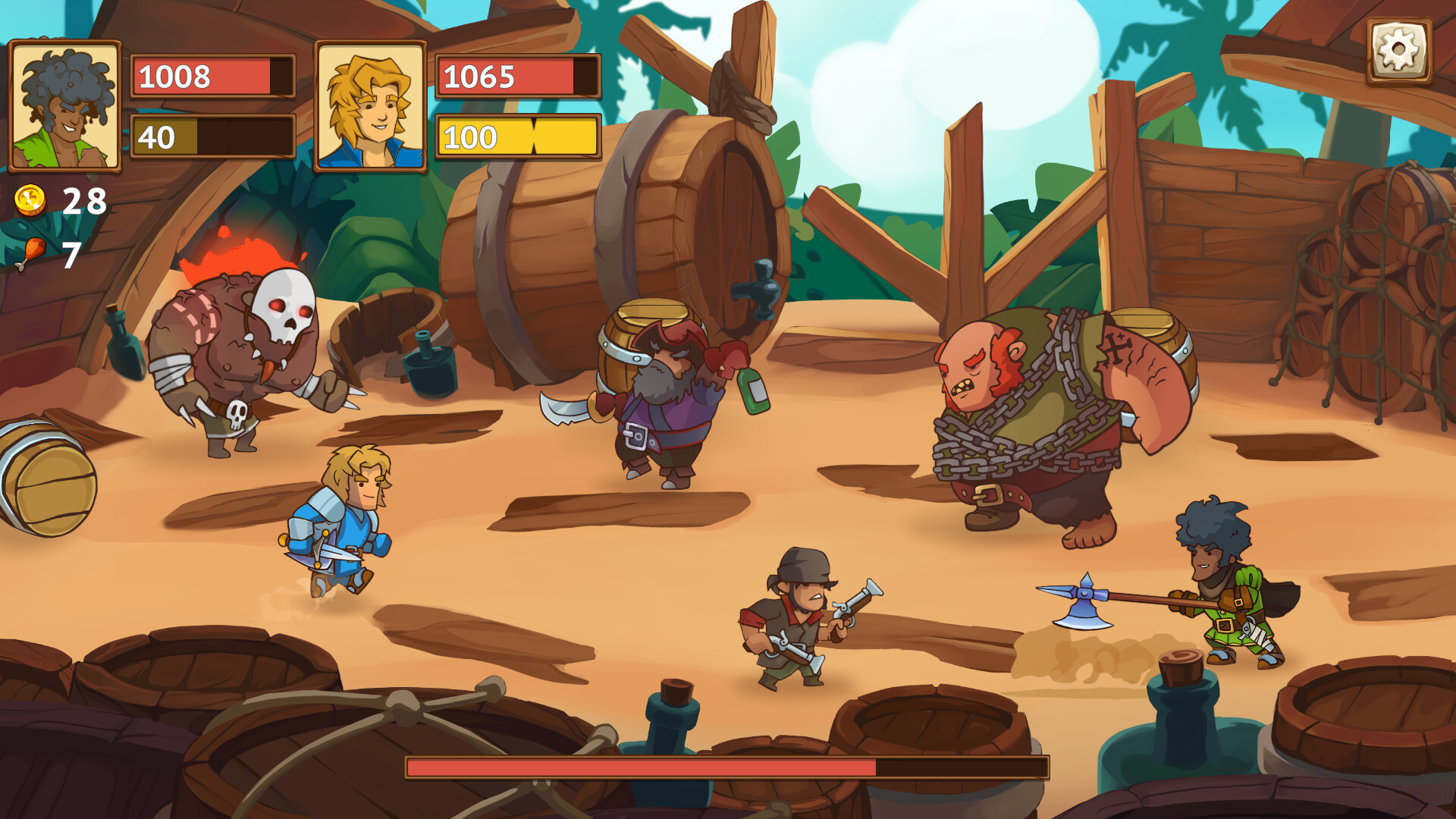 Скриншот из игры Knights of Braveland - 3