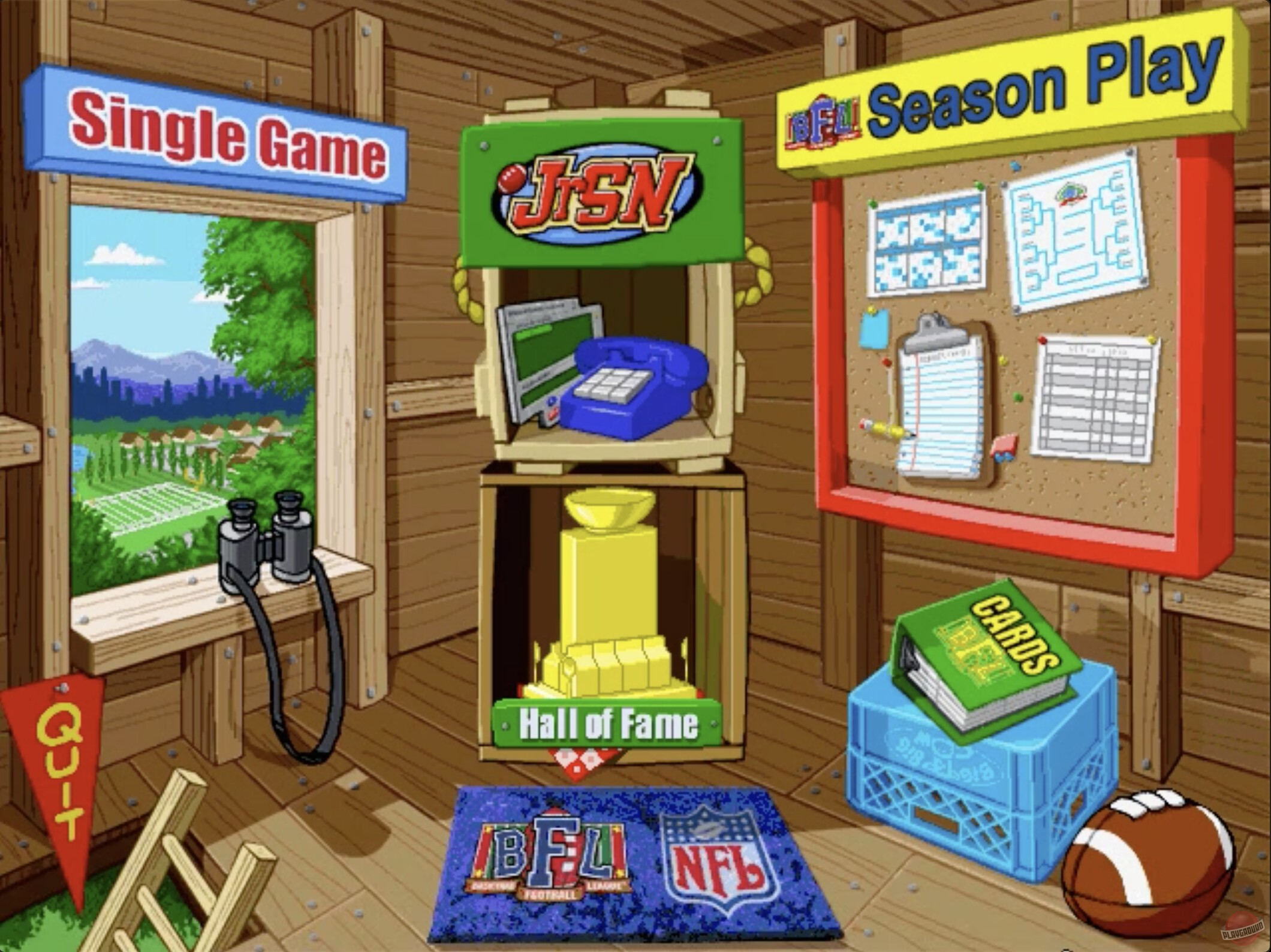Скриншот из игры Backyard Football - 12