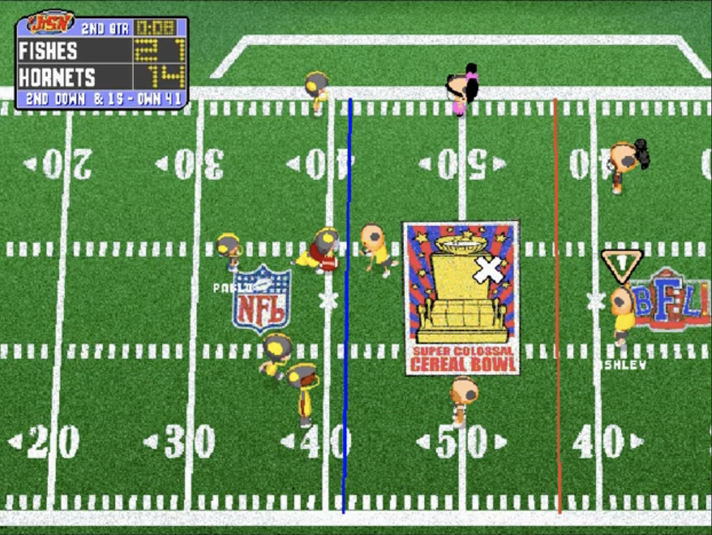 Скриншот из игры Backyard Football - 16