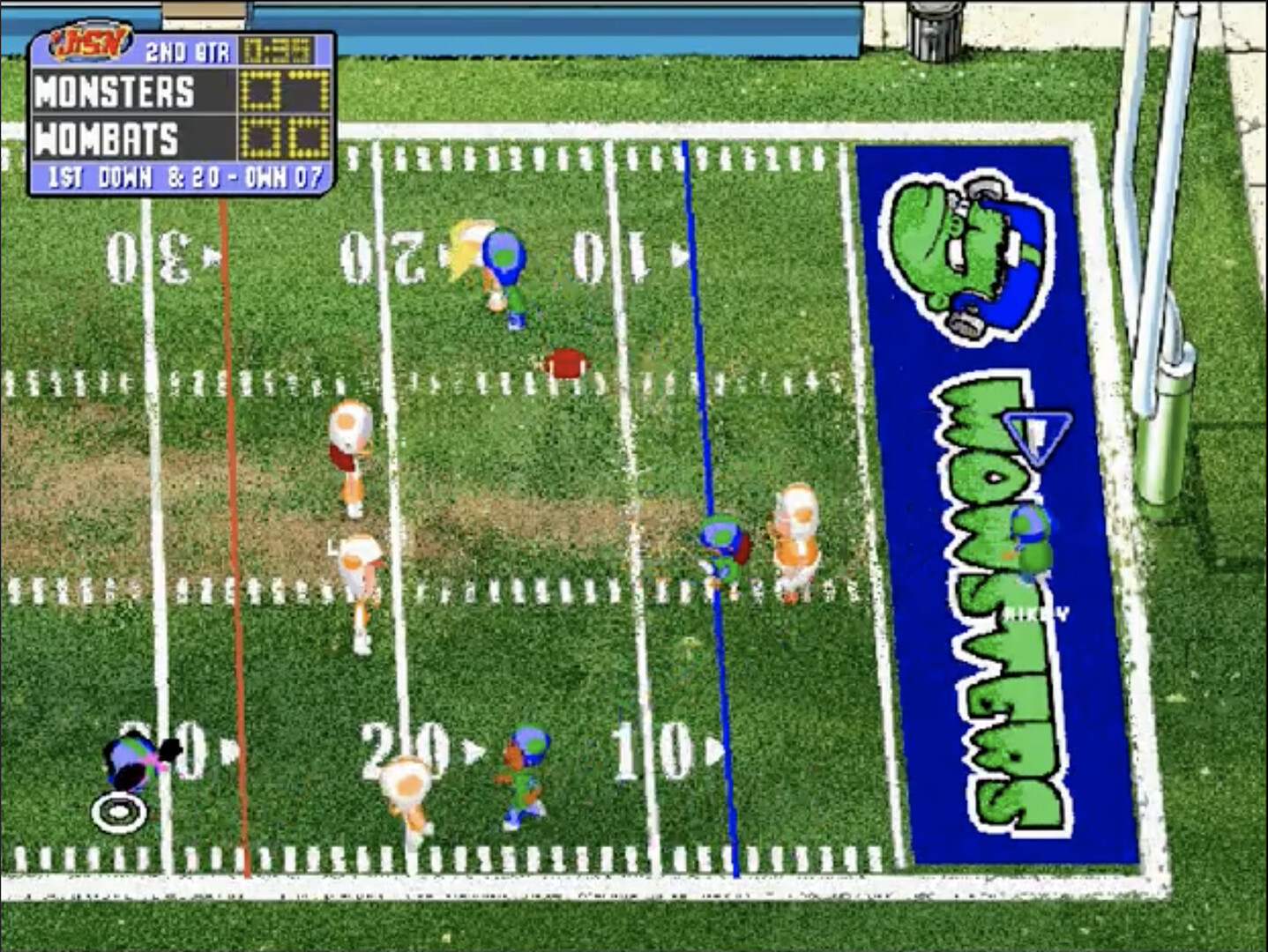 Скриншот из игры Backyard Football - 18