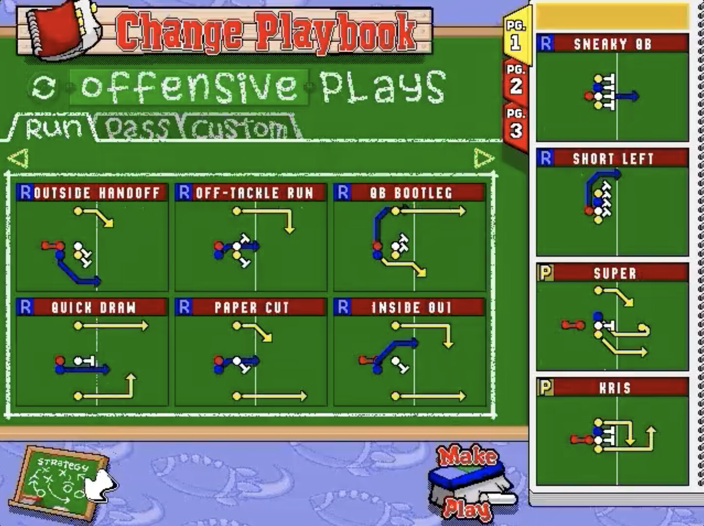 Скриншот из игры Backyard Football - 15