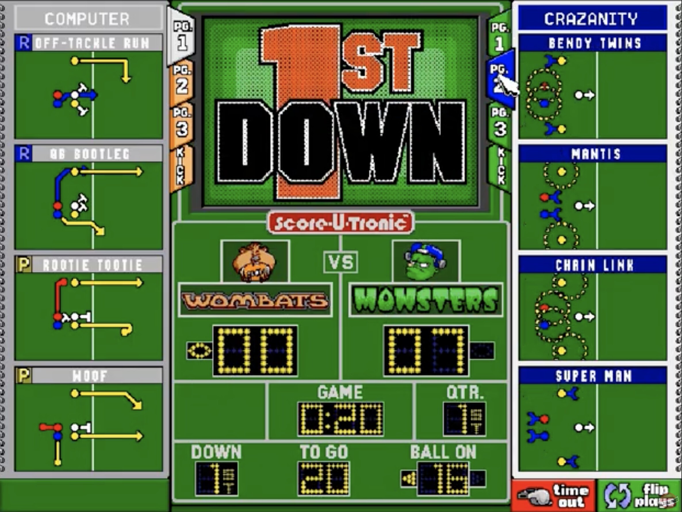 Скриншот из игры Backyard Football - 24