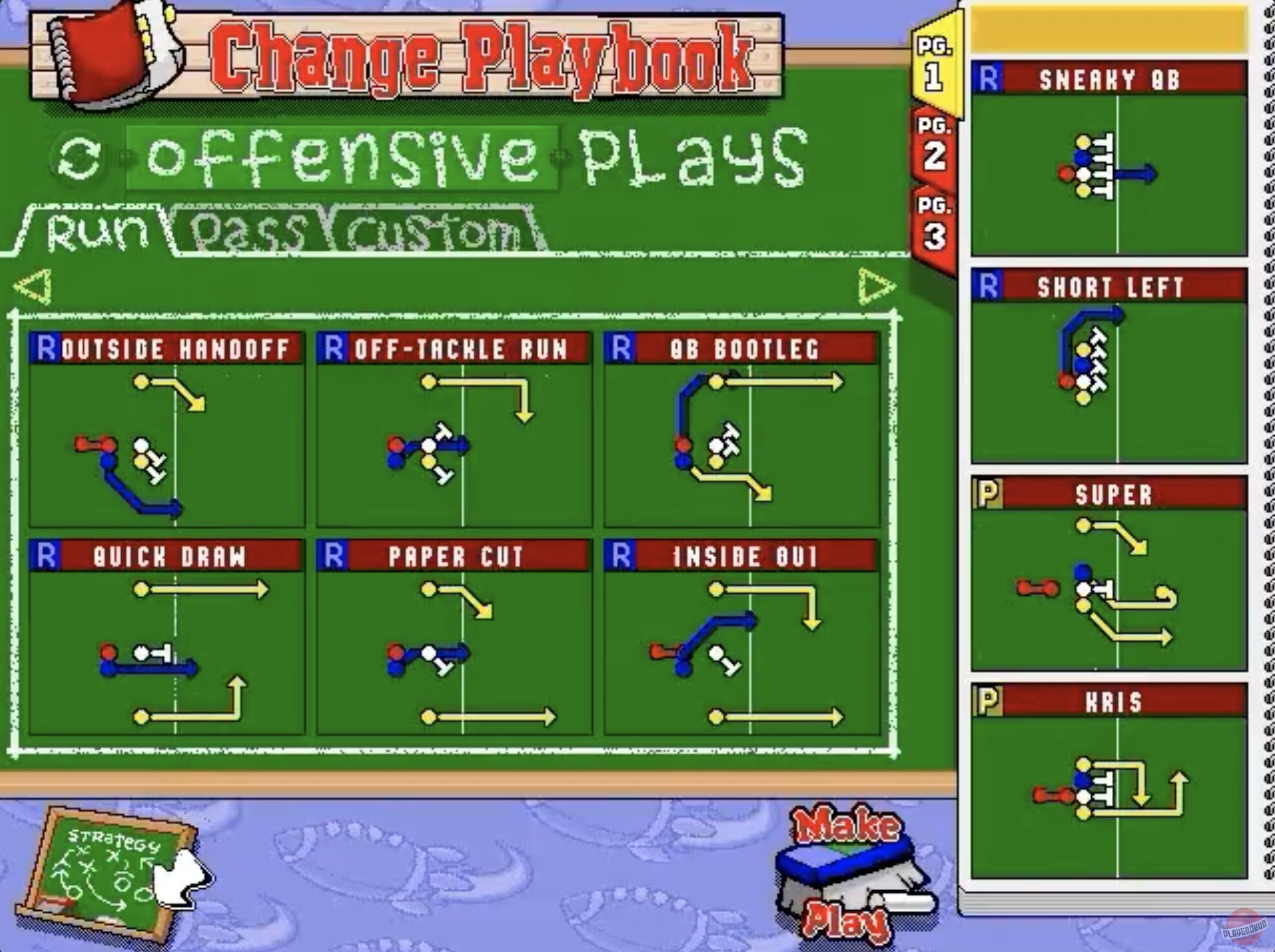 Скриншот из игры Backyard Football - 8