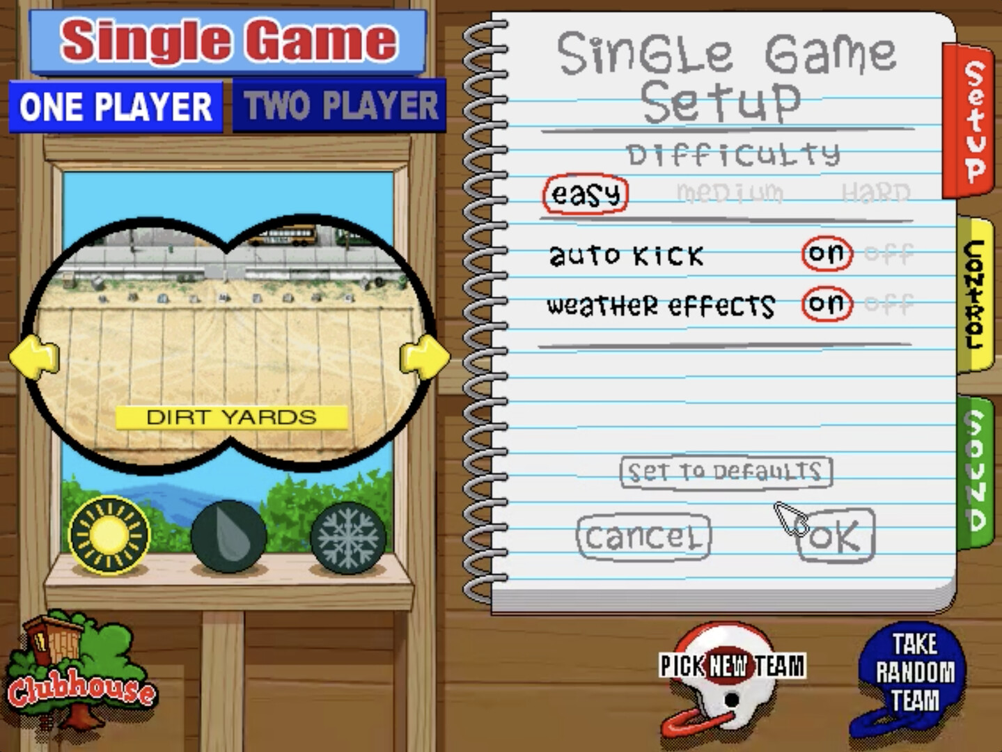 Скриншот из игры Backyard Football - 3