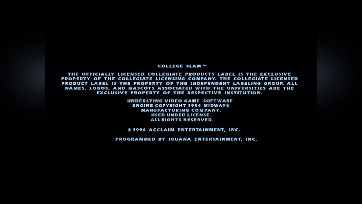 Скриншот из игры College Slam - 3