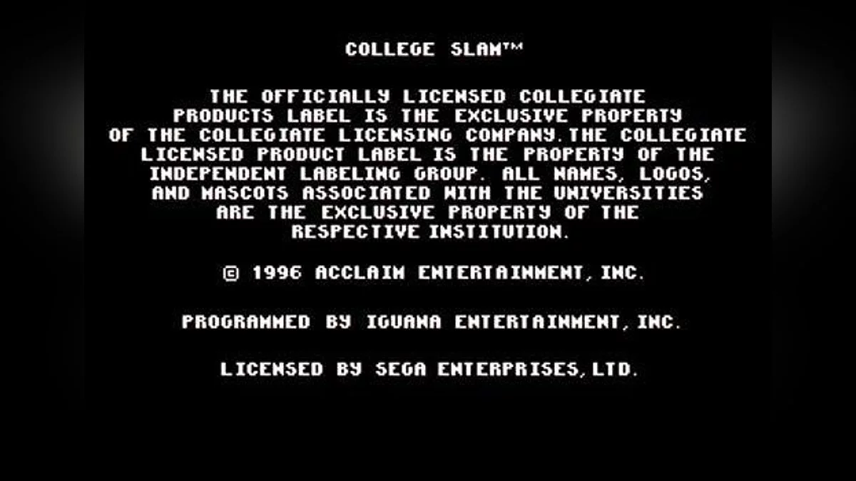 Скриншот из игры College Slam - 7