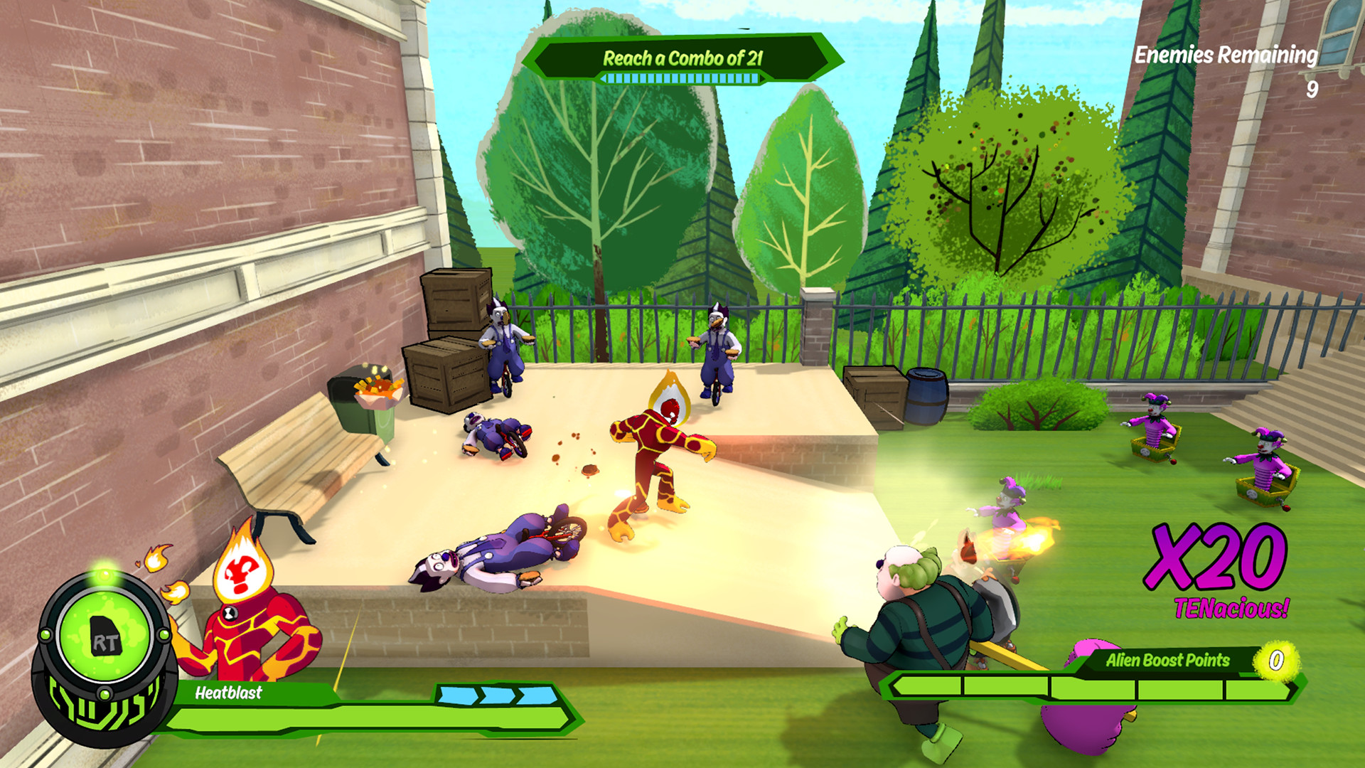 Скриншот из игры Ben 10 - 3