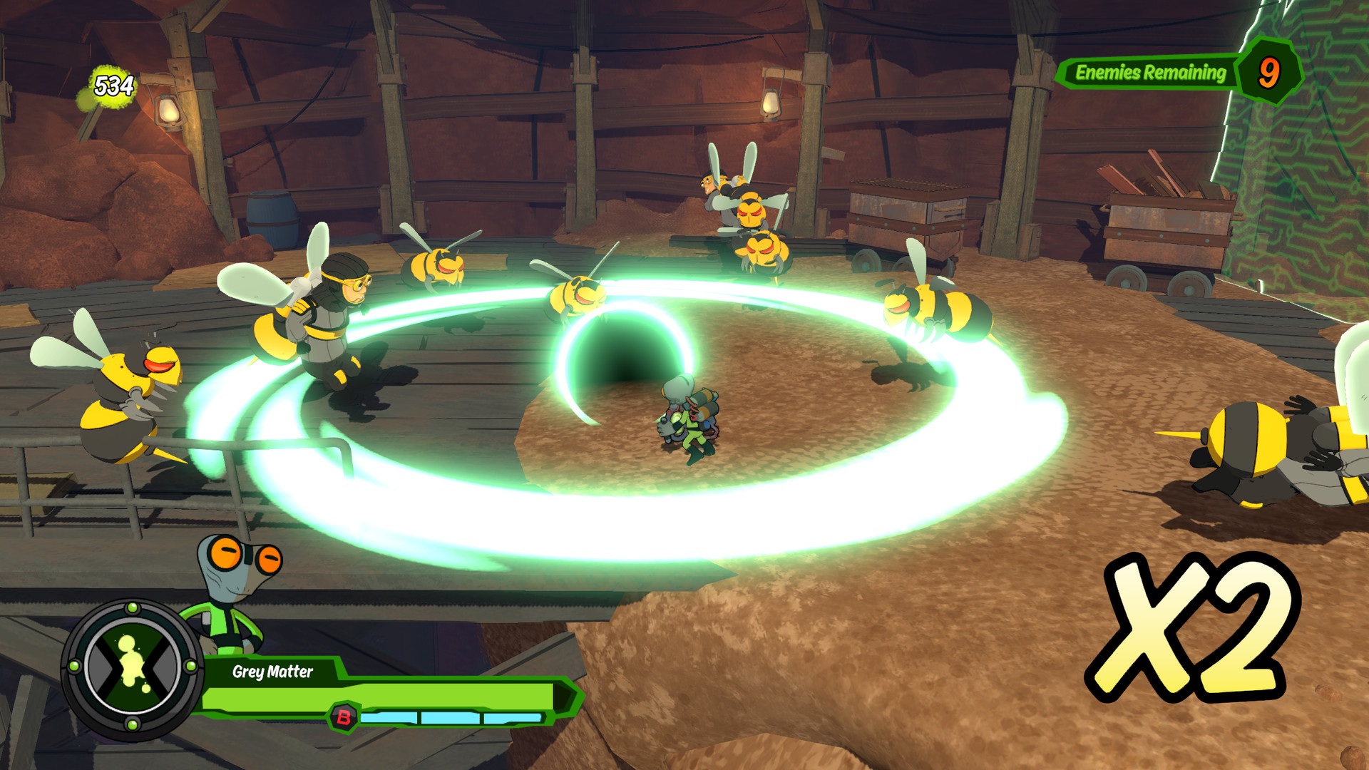 Скриншот из игры Ben 10 - 5