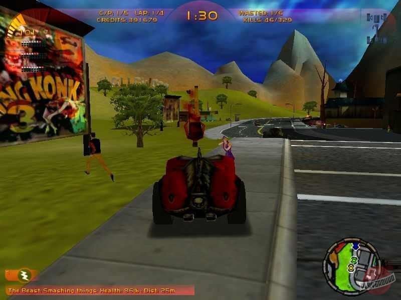 Скриншот из игры Carmageddon TDR 2000 - 13