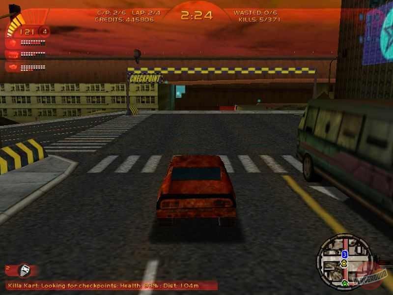 Скриншот из игры Carmageddon TDR 2000 - 7